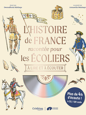 L'histoire de France racontée pour les écoliers version audio